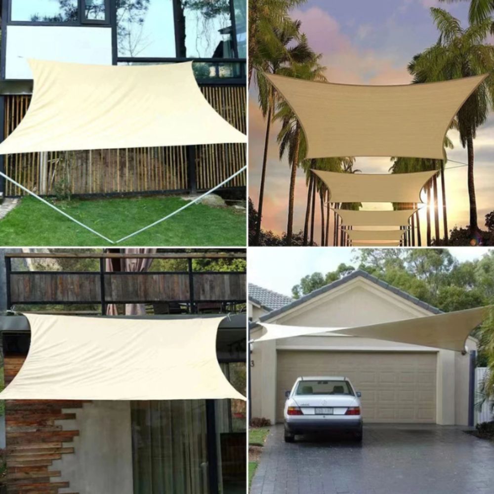 Sun Sail Shade - Car Waterproof Sunshade Sail High-Density Windproof
