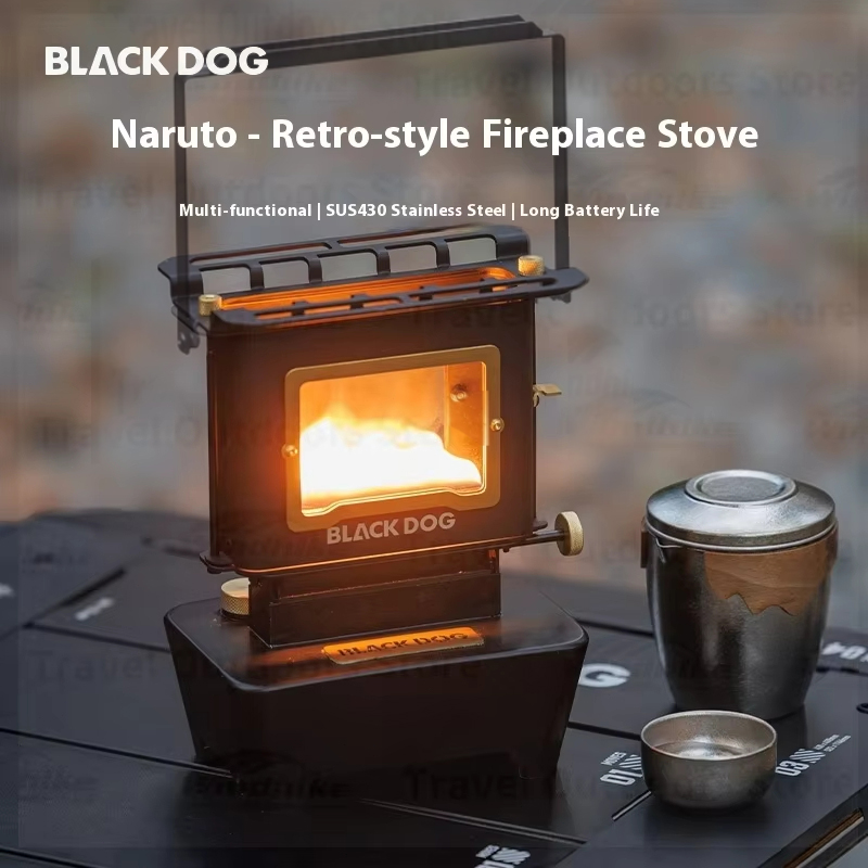 Outdoor Furniture Oil - BLACKDOG Mini Retro Fire Viewing Stove