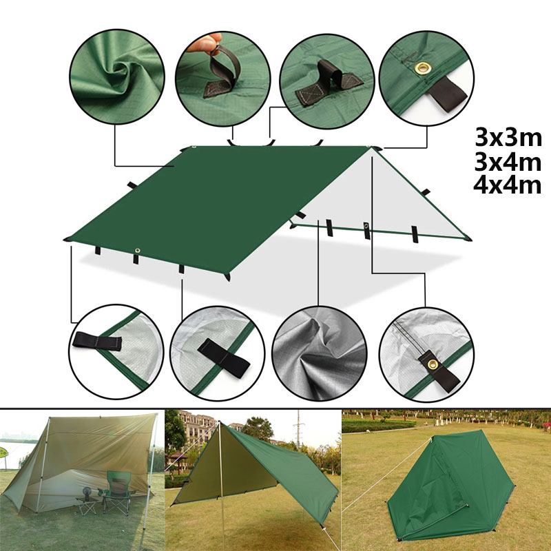 4x4m 4x3m 3x3m 19 Hang Points  - огляд і ціна Sun Sail Shade