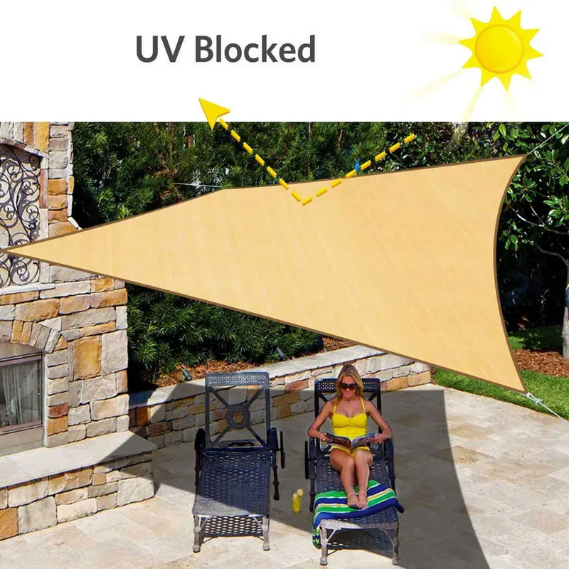 4x5M 5x6M Rectangle Shade Sail - огляд і ціна Sun Sail Shade