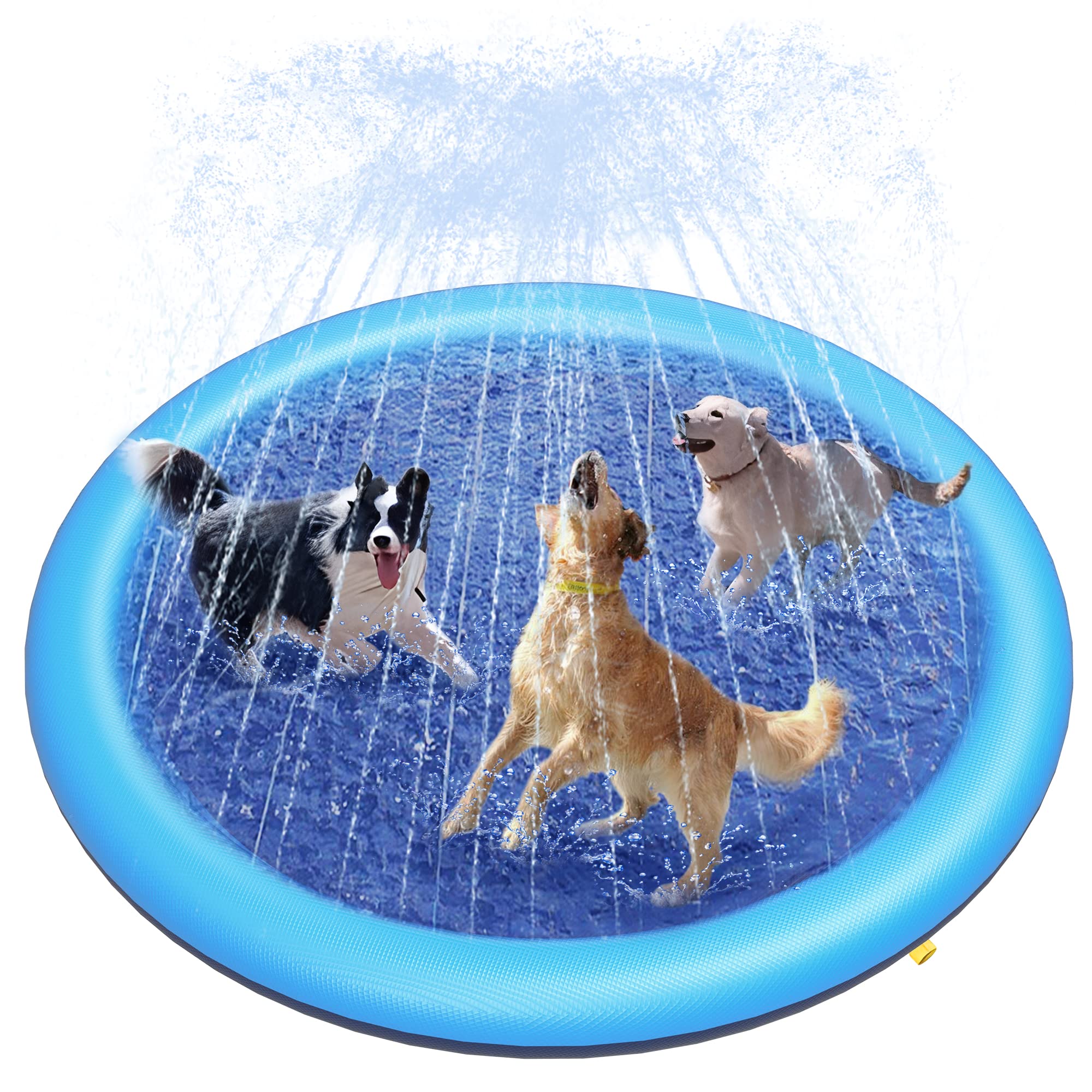 Dog Splash Pad Thick Sprinkler - огляд і ціна Outdoor Rug Waterproof