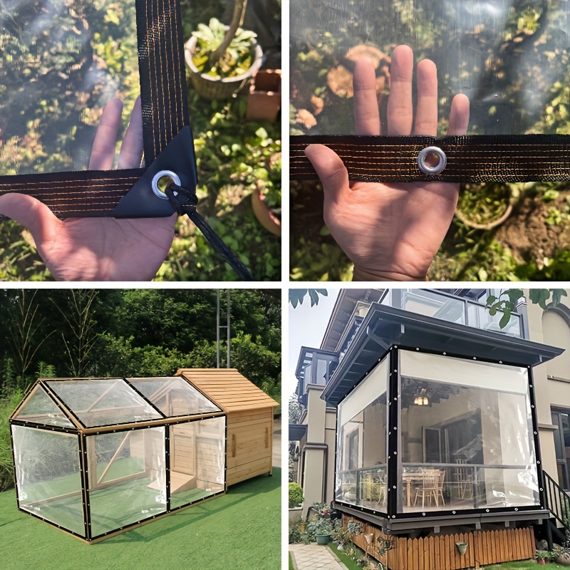 Transparent Tarpaulin 2*3 4 5  - огляд і ціна Sun Sail Shade
