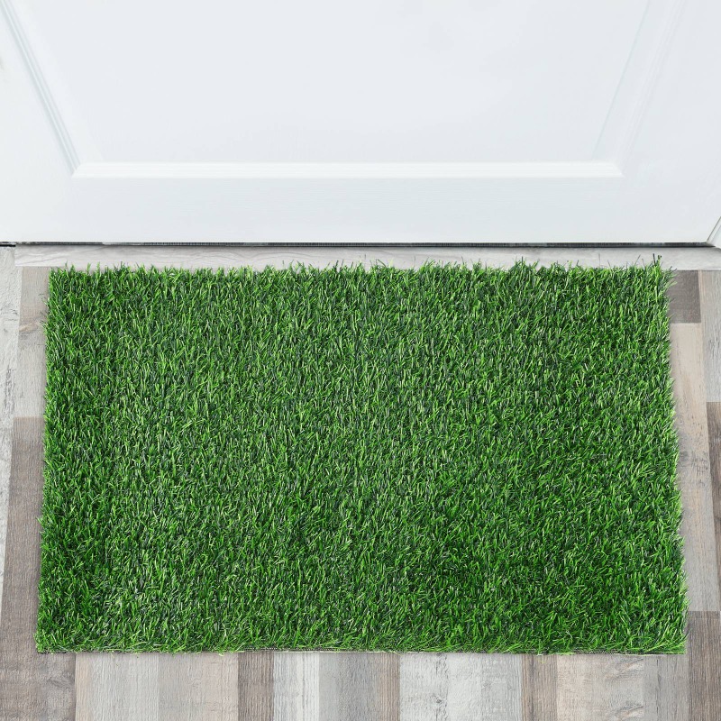 non slip artificial grass door - огляд і ціна Outdoor Rug Waterproof