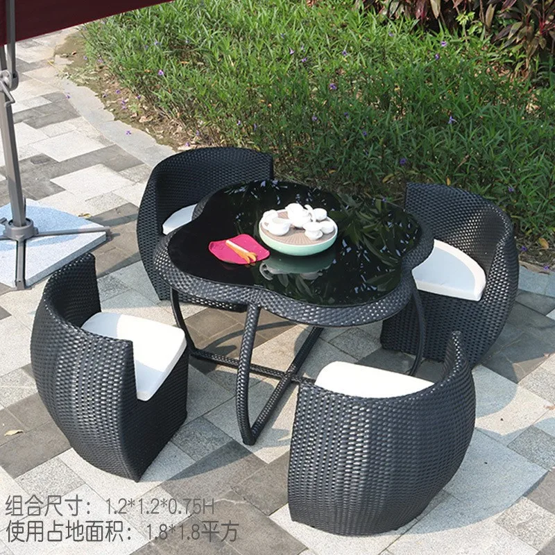 DSA outdoor rattan table and c - огляд і ціна Outdoor Furniture In Store