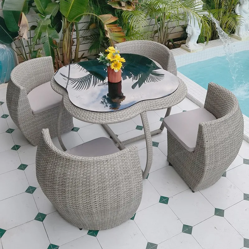 DSA outdoor rattan table and c - огляд і ціна Outdoor Furniture In Store