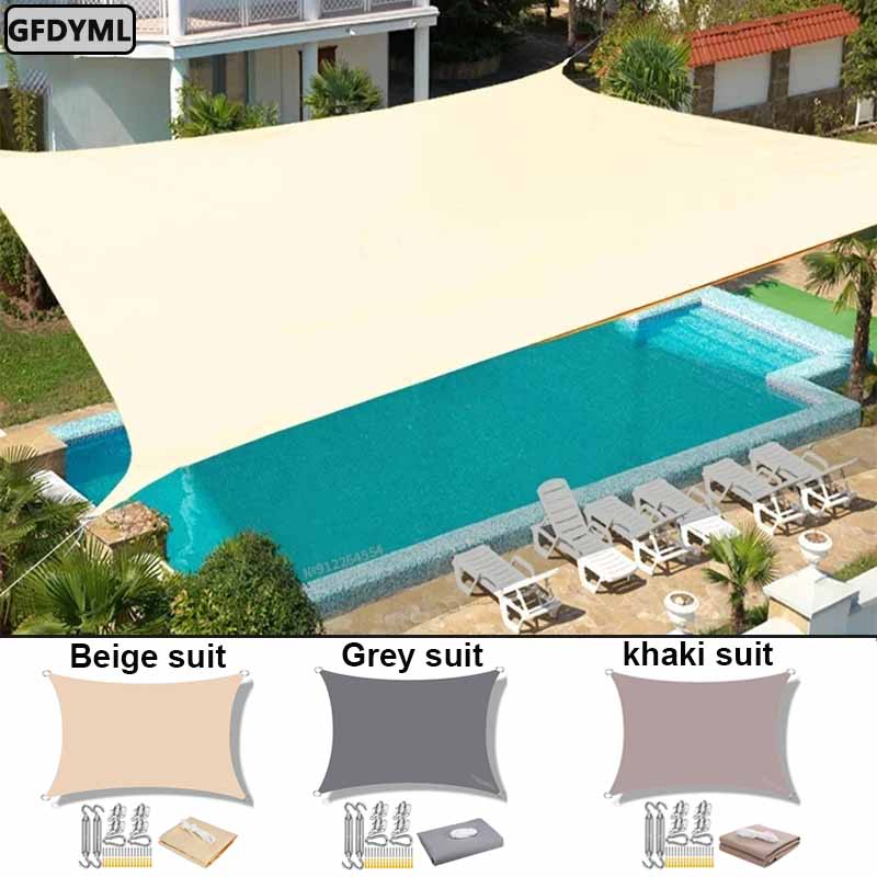 Waterproof Sun Shelter Sunshad - огляд і ціна Sun Sail Shade