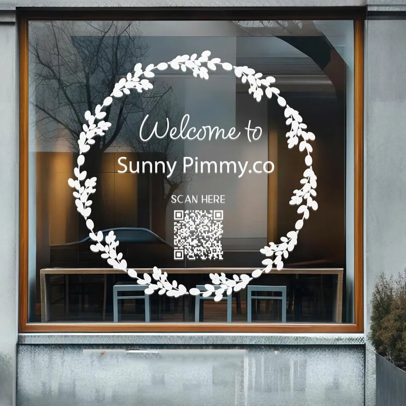 Leaf wreath decal for front st - огляд і ціна Outdoor Furniture In Store
