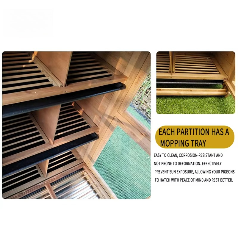 Large Wooden Bird Aviary Cage  - огляд і ціна Outdoor Furniture Easy To Clean