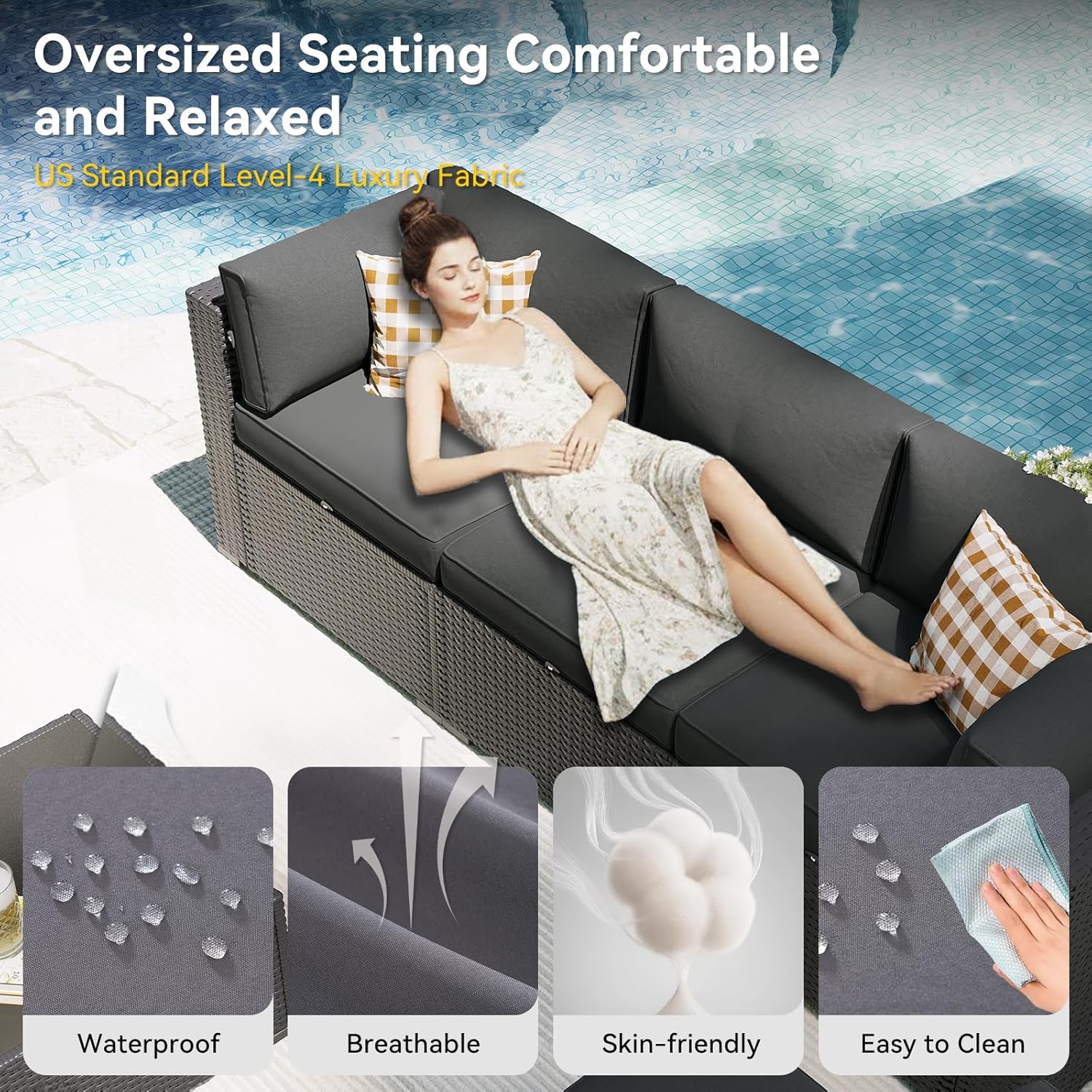 Patio Furniture Set with Fire  - огляд і ціна Outdoor Furniture Fire Pit Set