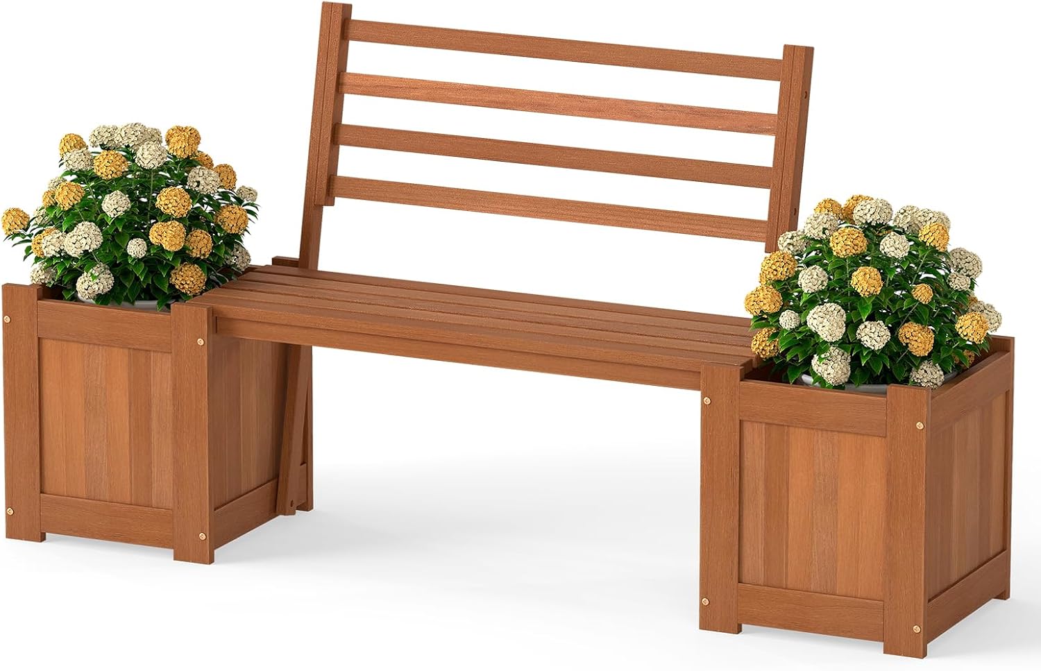 Outdoor Bench With Backrest Co - огляд і ціна Outdoor Furniture Oil