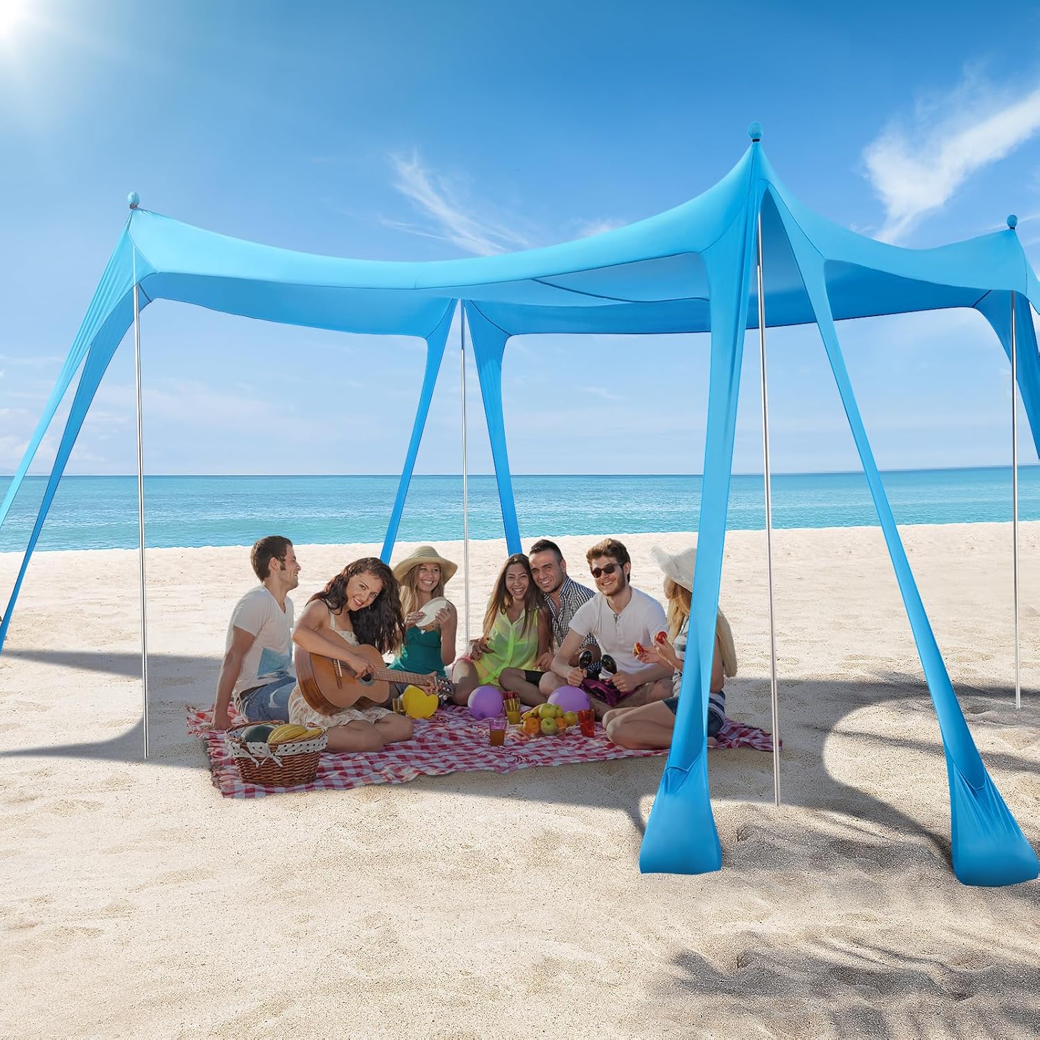 Beach Tent Camping Sun Shelter - огляд і ціна Sun Sail Shade