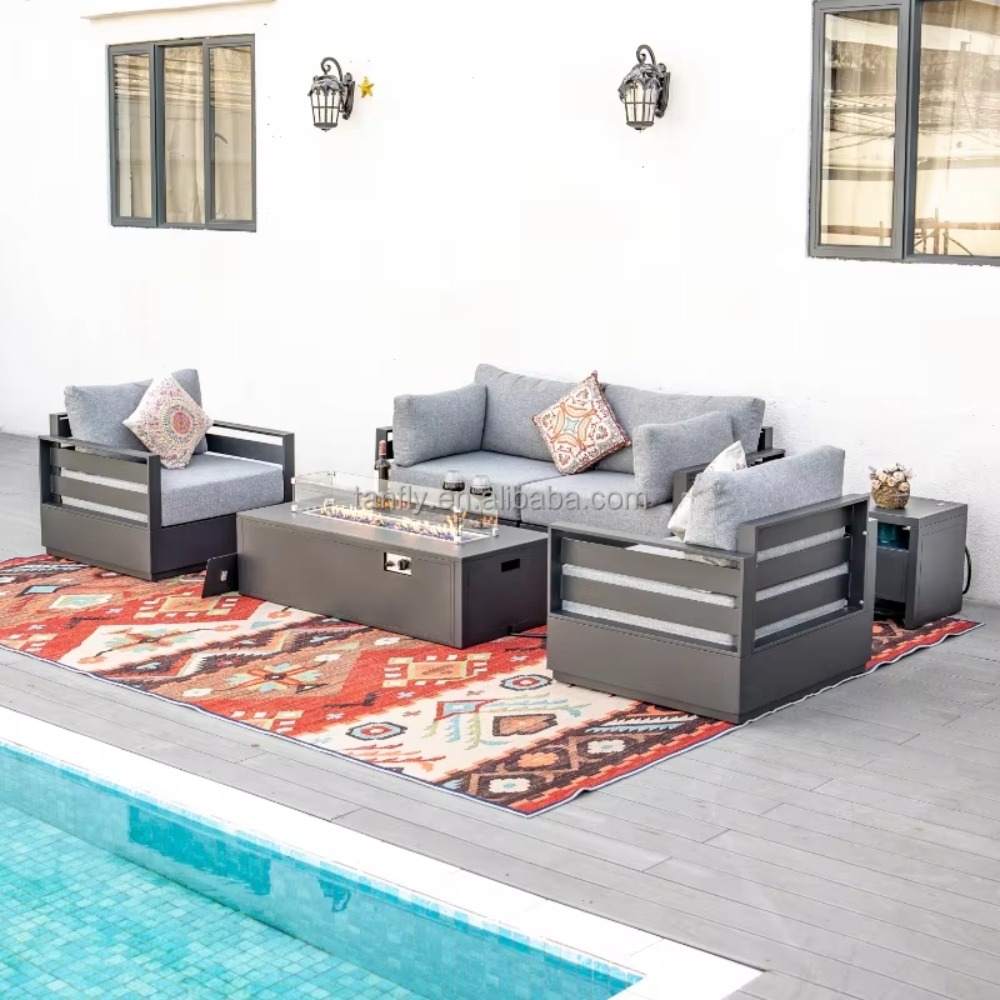 Villa Hotel Outdoor Furniture  - огляд і ціна Outdoor Furniture Fire Pit Set