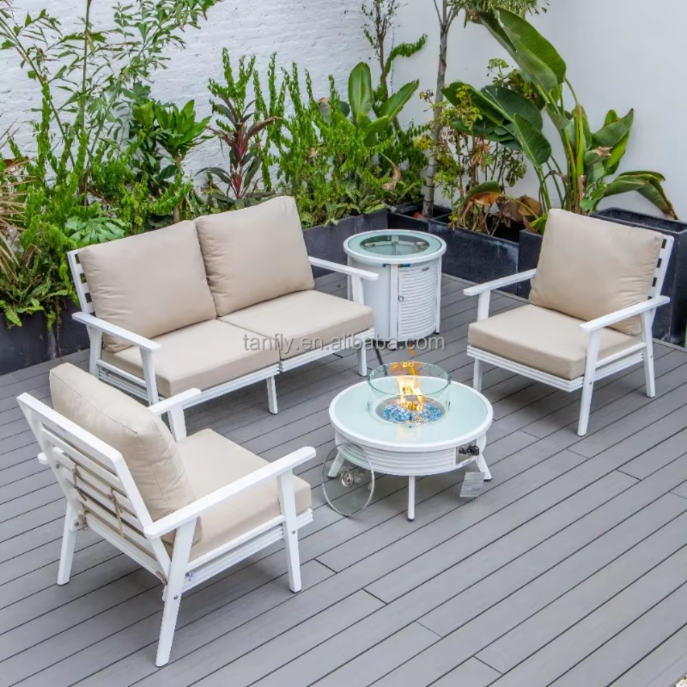 Villa Hotel Outdoor Furniture  - огляд і ціна Outdoor Furniture Fire Pit Set