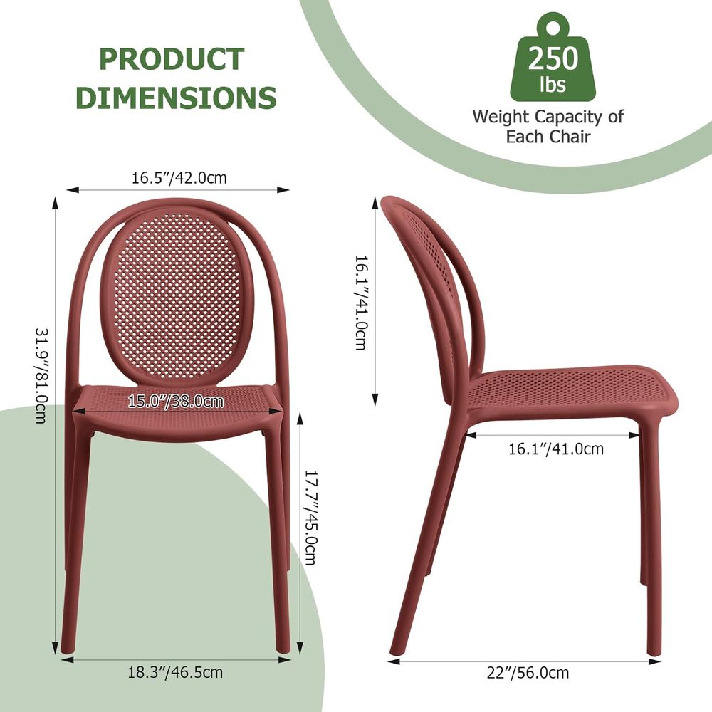 Weather-Resistant Stackable Di - огляд і ціна Outdoor Furniture Easy To Clean