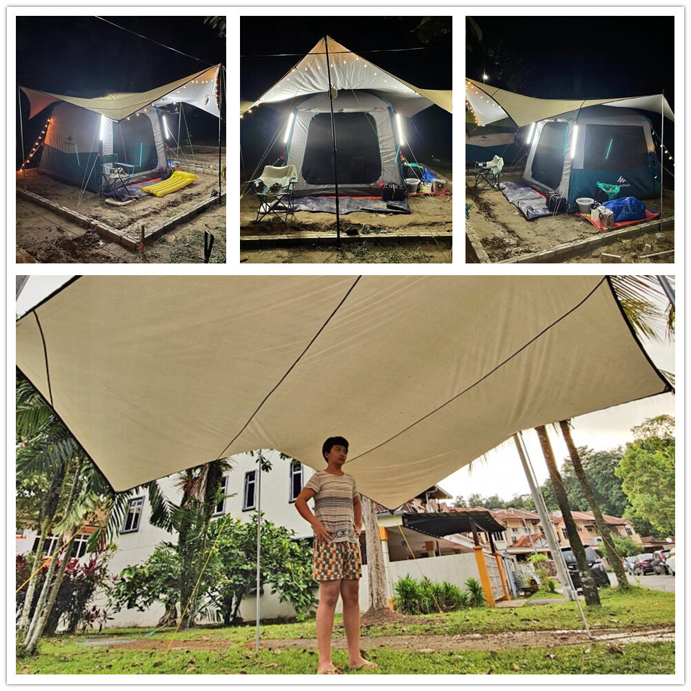 Octagon 5.1x5.1m Large Tarp Wa - огляд і ціна Sun Sail Shade