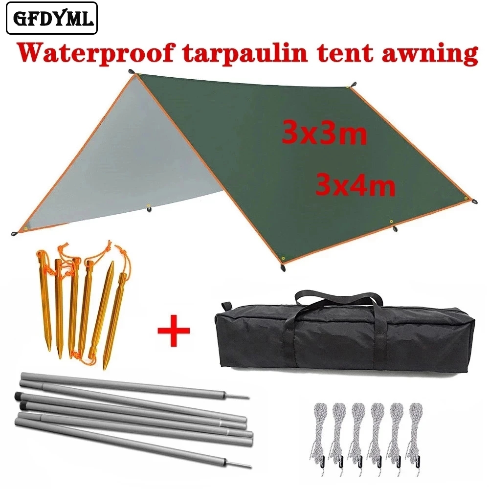 4x3m 3x3m Awning Waterproof Ta - огляд і ціна Sun Sail Shade