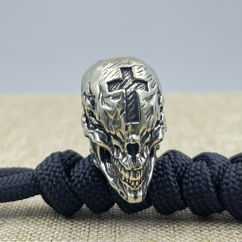 Brass Cross Skull Head Knife B - огляд і ціна Outdoor Furniture Diy