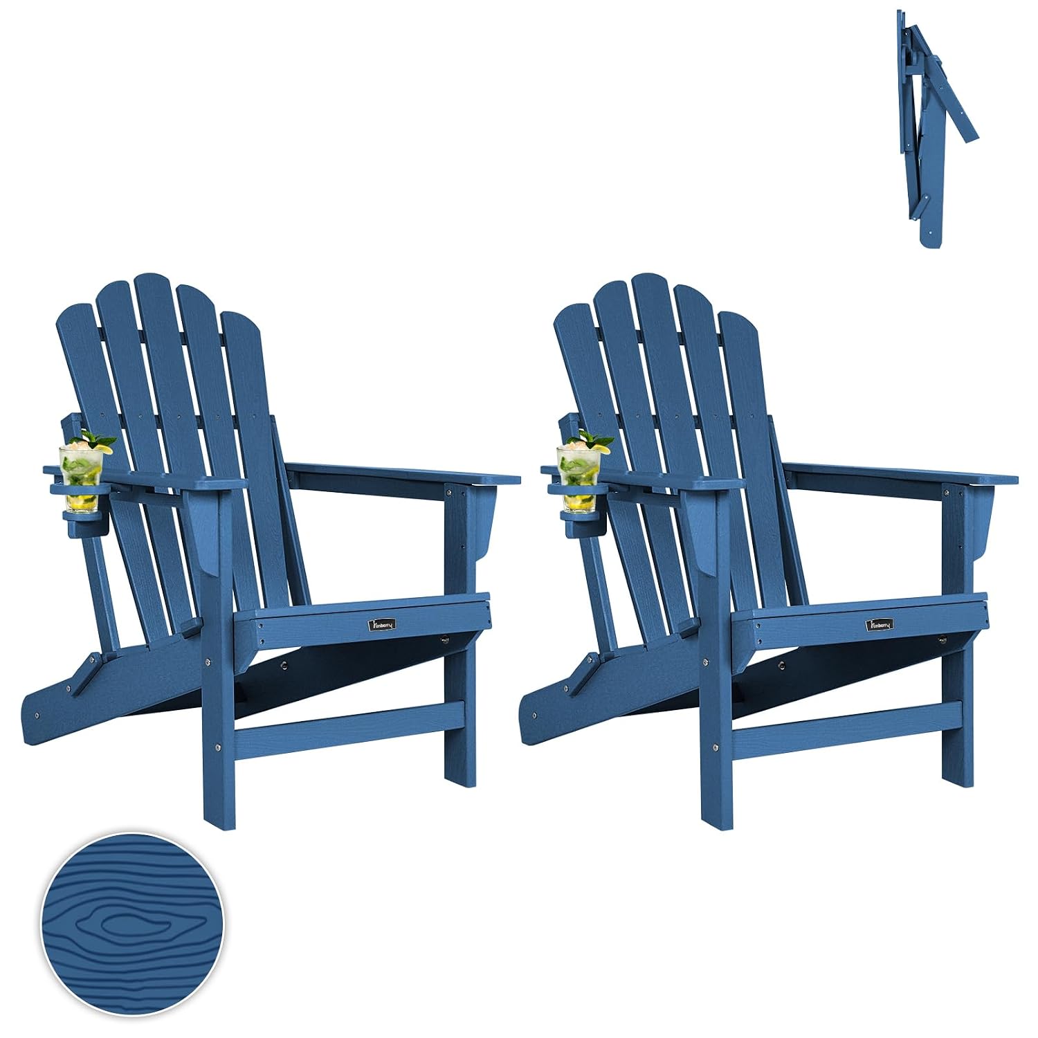 Oversized Folding Adirondack C - огляд і ціна Outdoor Furniture Easy To Clean