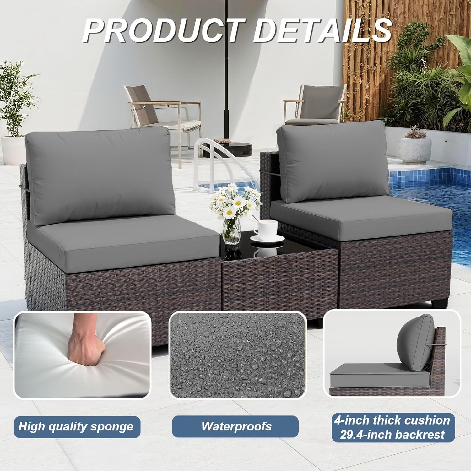 Patio Furniture Set with Fire  - огляд і ціна Outdoor Furniture Fire Pit Set