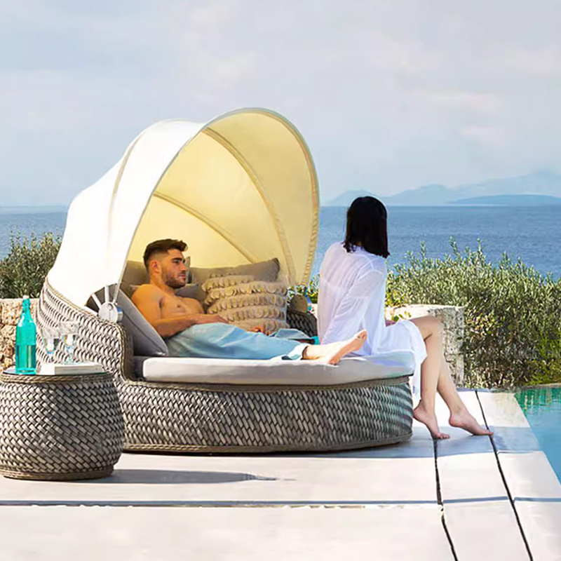 Wood Nordic Garden Furniture S - огляд і ціна Rattan Lounge Set
