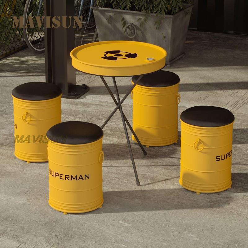 Creative Wrought Iron Oil Drum - огляд і ціна Outdoor Furniture Oil