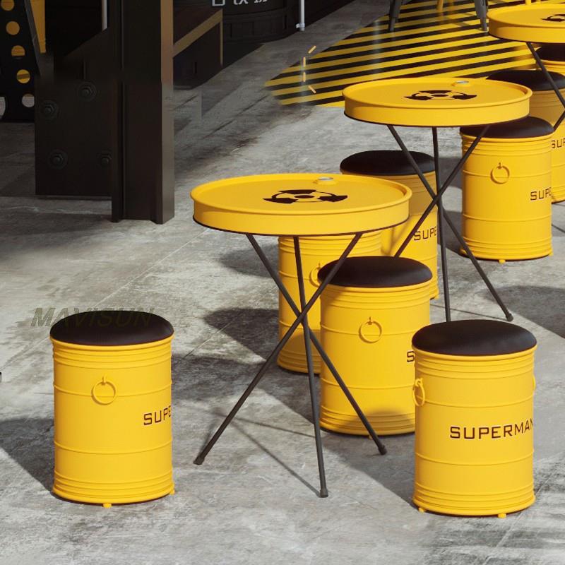 Creative Wrought Iron Oil Drum - огляд і ціна Outdoor Furniture Oil