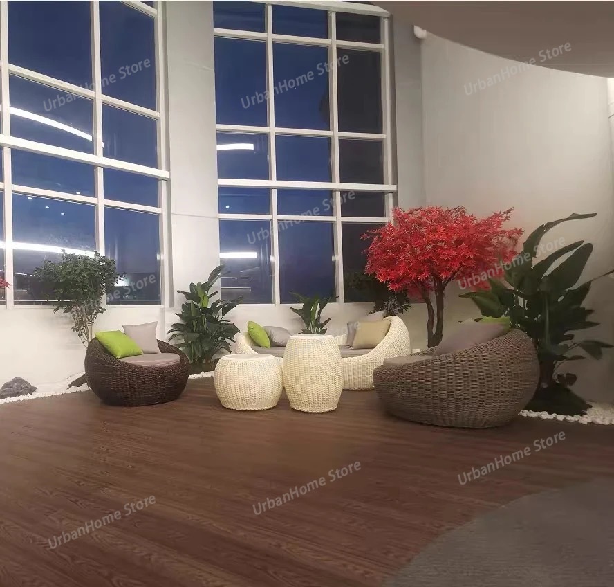 Modern Patio Furniture Rattan  - огляд і ціна Rattan Lounge Set